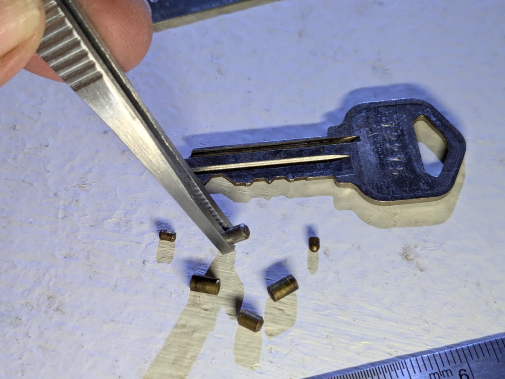 Summit Doorware Lock Pinning Tweezers - Grooved Tip for Easy Pin Loading customer photo 2