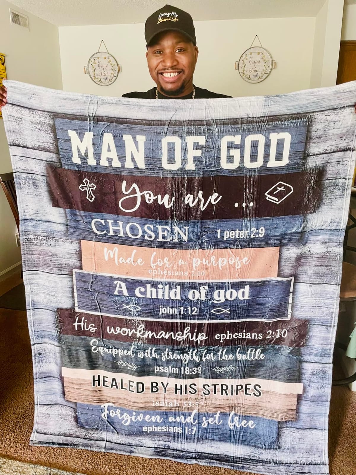 Pastor Appreciation Gifts, Pastor Gifts for Men, Unique Pastor Gifts Blanket 60