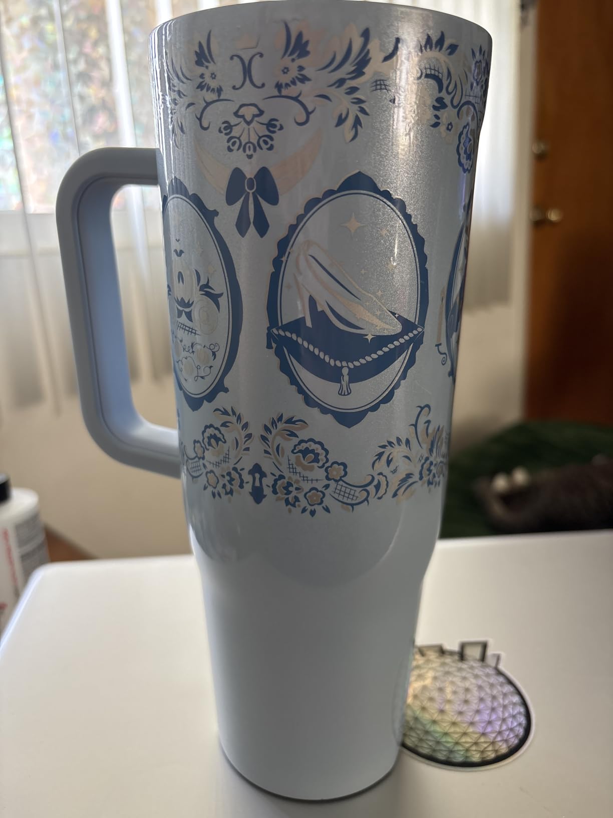 Corkcicle Cruiser Tumbler with Handle, 40 oz, Disney Princess Ariel customer photo 2