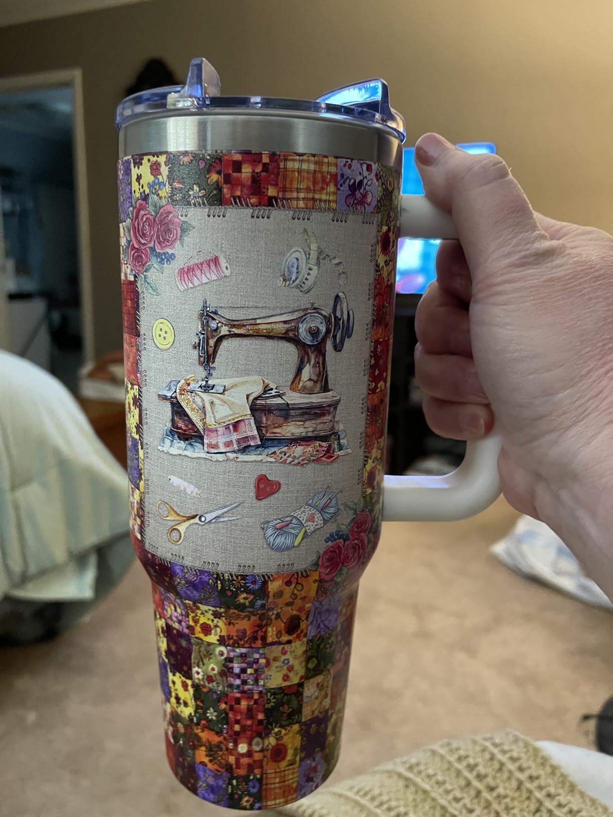 True Crime Gifts for Women Men - 40oz Funny Crime Scene Tumbler, Stainless Steel Travel Mug for Horror Podcast Fans, Crime Junkie Merch, Christmas Birthday Detective Lover Gift customer photo 1