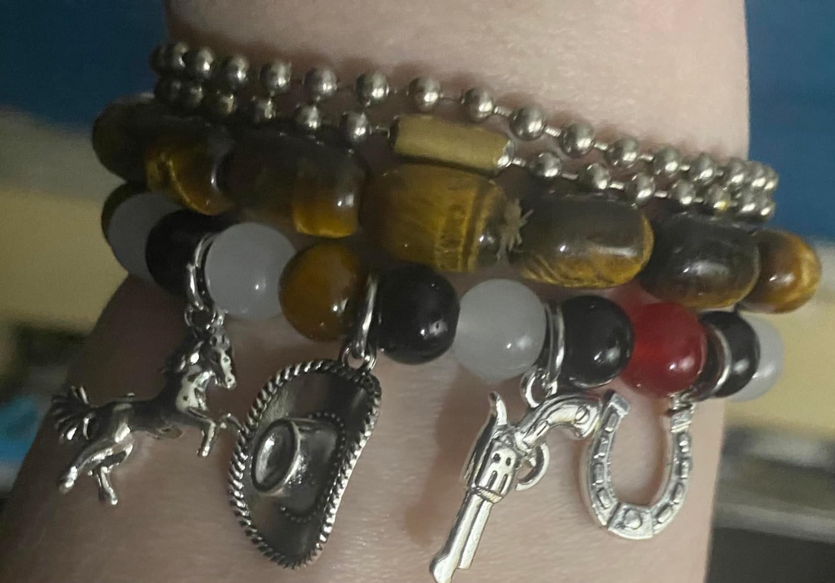 FAADBUK Video Game Inspired Beaded Bracelet for Gamer Video Game Character Lover Gift customer photo 1