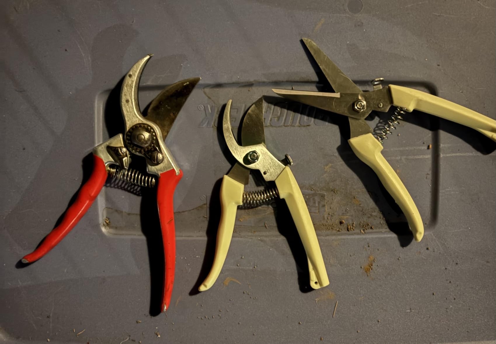 4PACK Pruning Shears, Stainless Steel Garden Shears, Sharp Handled Gardening Scissors, Bypass & Straight Blade Garden Clippers for Plants, Flowers, Fruits Trees, Gardening Gifts for Women & Men customer photo 2