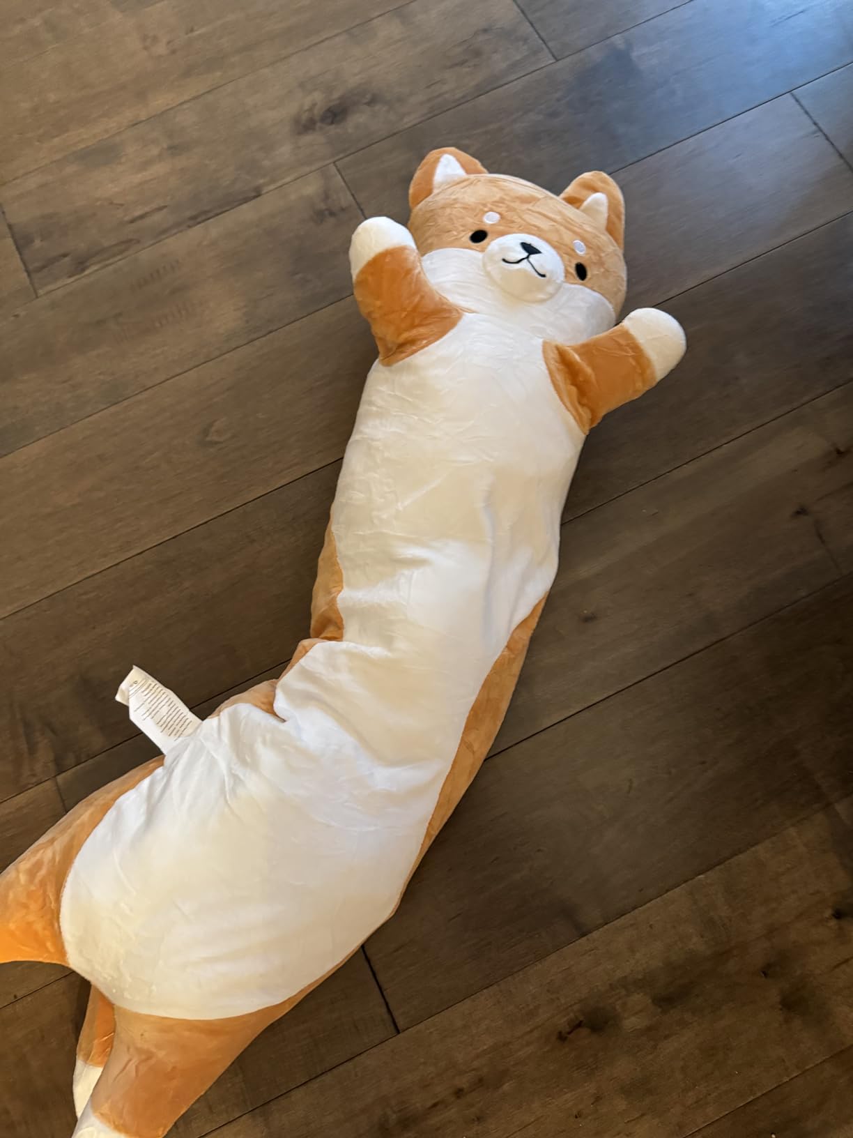 Long Plush Toy Genshin Cute Plush Toy Doll Stuffed Animal Hugging Pillow (Genshin Cat, 50cm/19.6in) customer photo 1