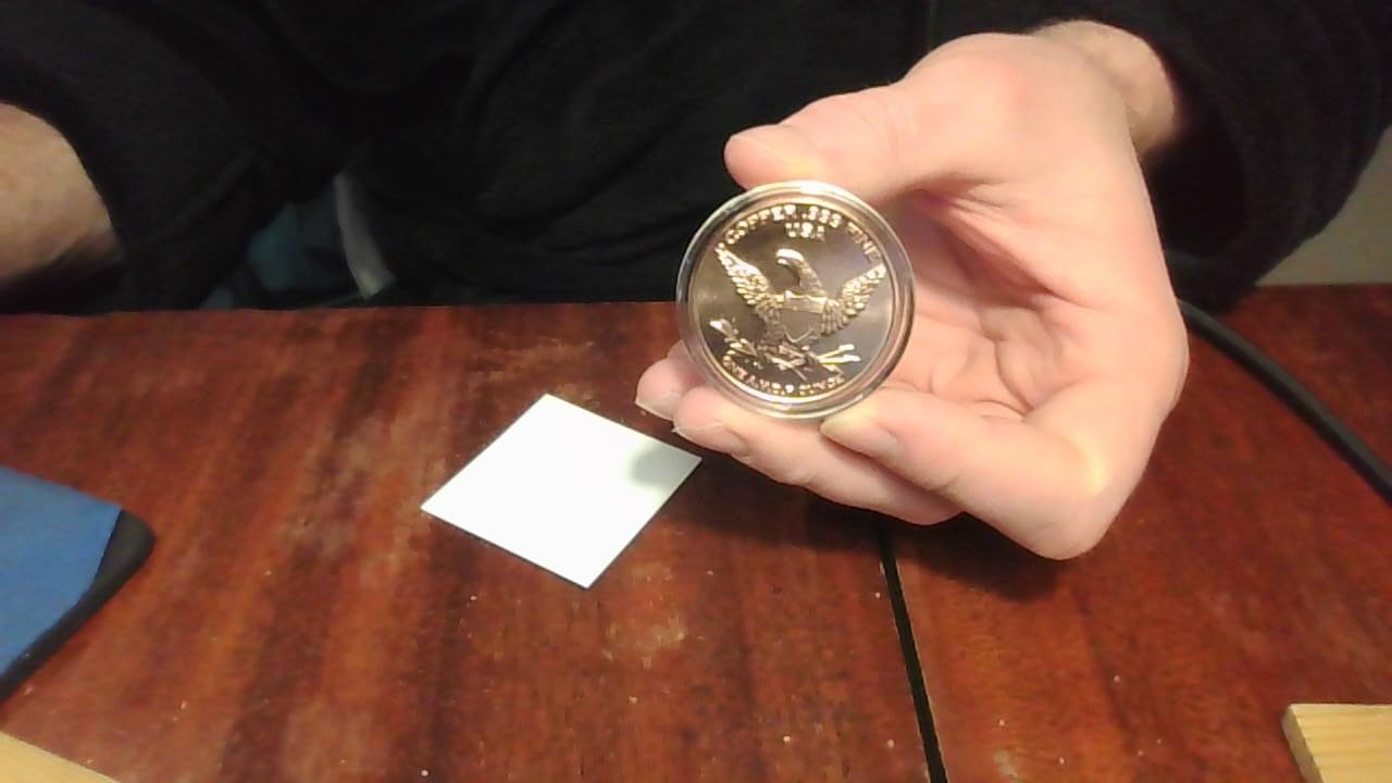 Don't Tread On Me Rattlesnake - 1 oz .999 Pure Copper Round Challenge Coin in Protective Capsule customer photo 2