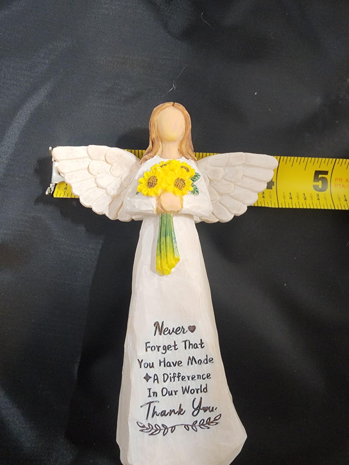 Retirement Gift for Woman, 5.5” Resin Angel Figurine - Retirement Gifts customer photo 1