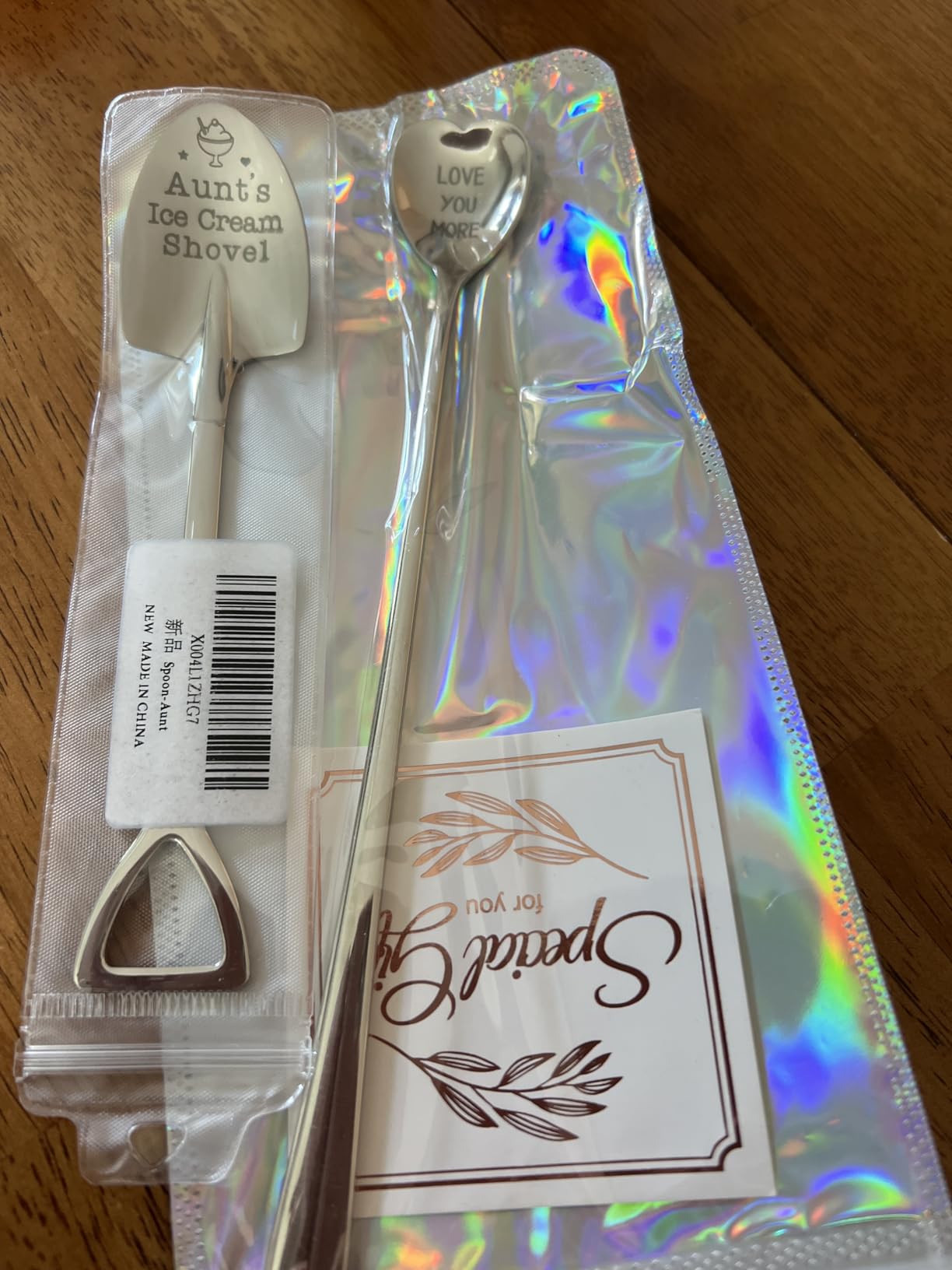 Brother Gifts, Funny Brother's Ice Cream Shovel Spoon - Half Brother Valentines Fathers Day Gift for Men Adult customer photo 1
