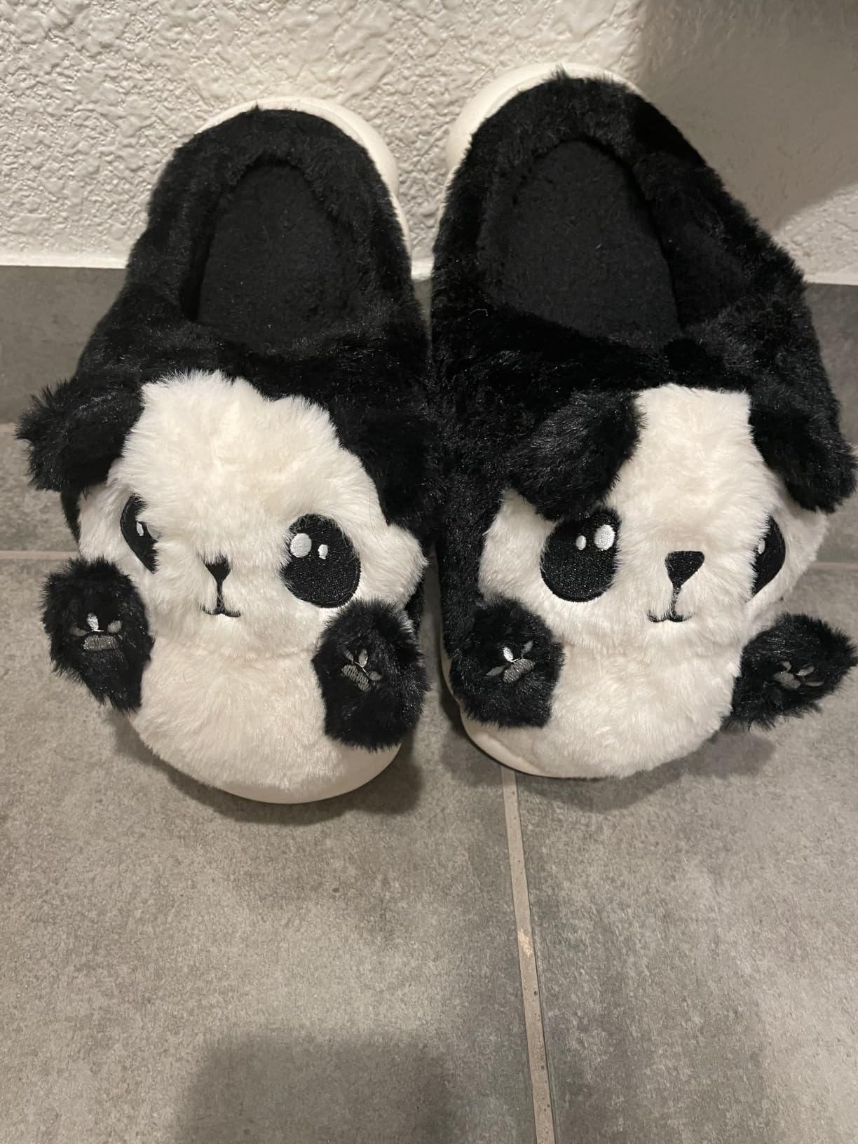 HANDKEI Panda Animal Slippers for Women customer photo 1
