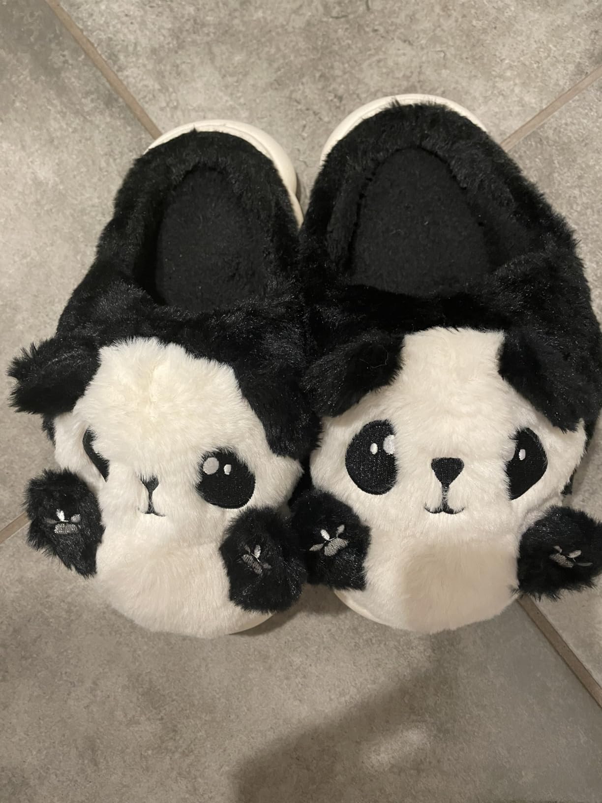 HANDKEI Panda Animal Slippers for Women customer photo 2
