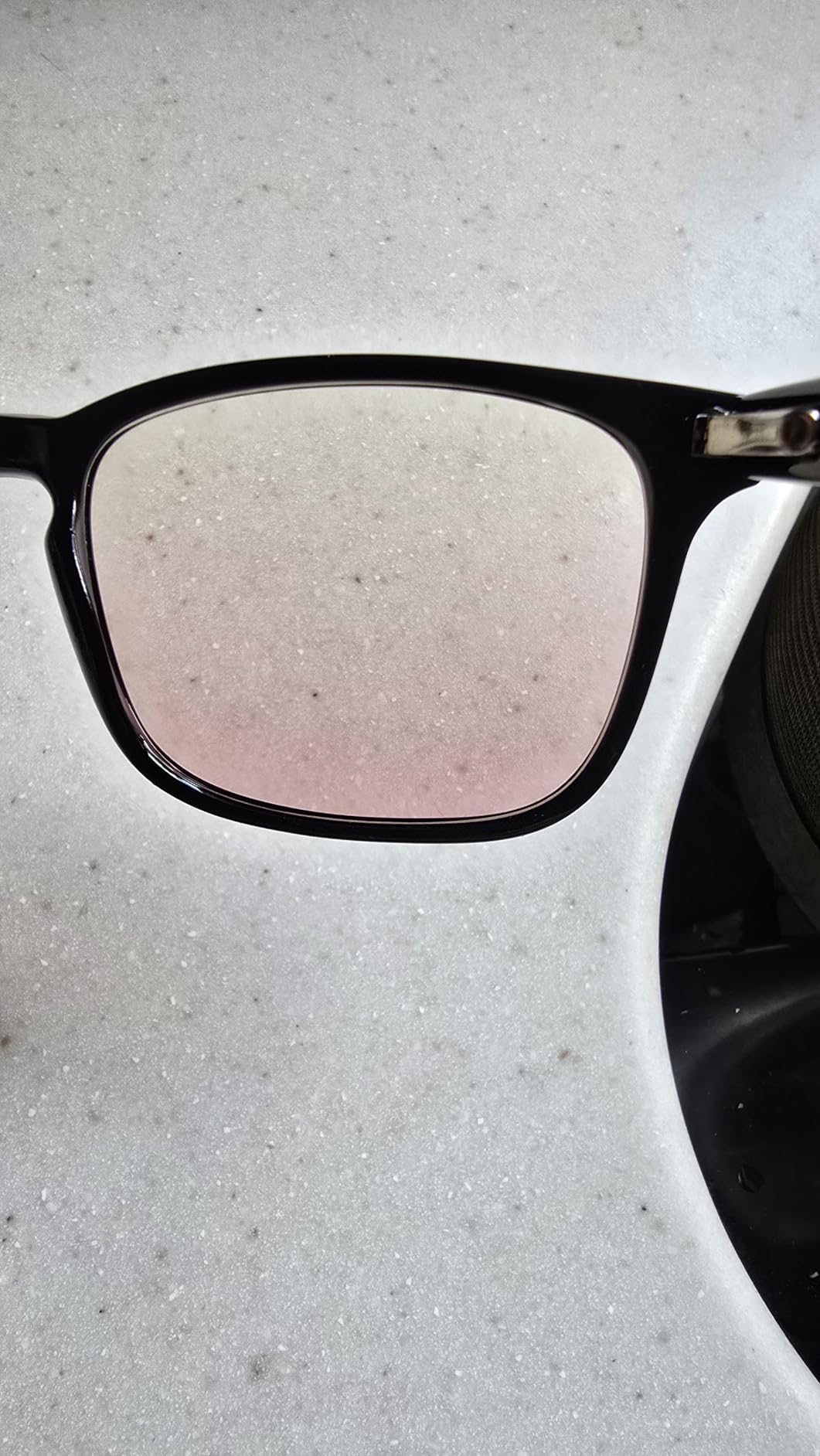 TIJN Sleep Glasses with Blue Green Light Blocking, Red Light Lens for Computer Gaming, Screen Fatigue & UV Protection customer photo 1