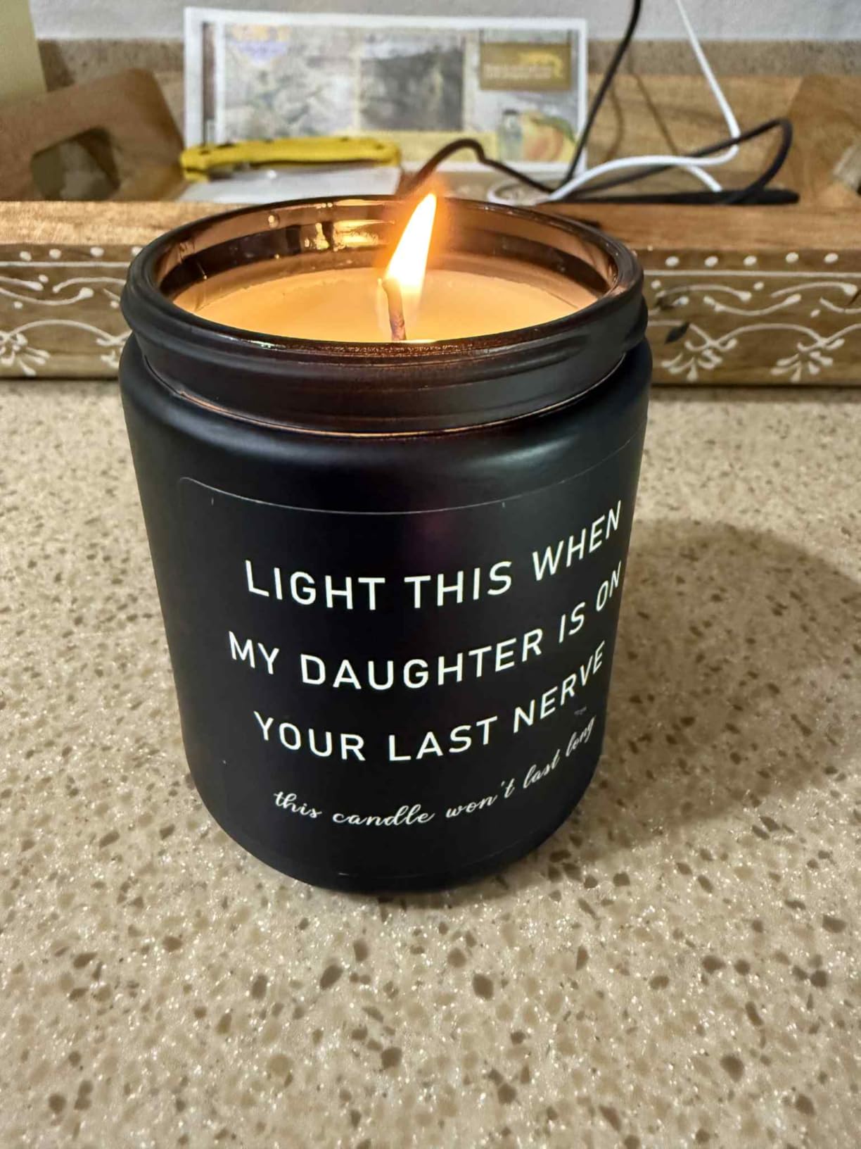 Homsolver Grandma Gifts, Mothers Day Birthday Gifts for Grandma from Grandkids, Grandparents Anniversary Retirement Gift for Nana Grandmother, Best Grandmother Ever Lavender Candle Gift customer photo 1