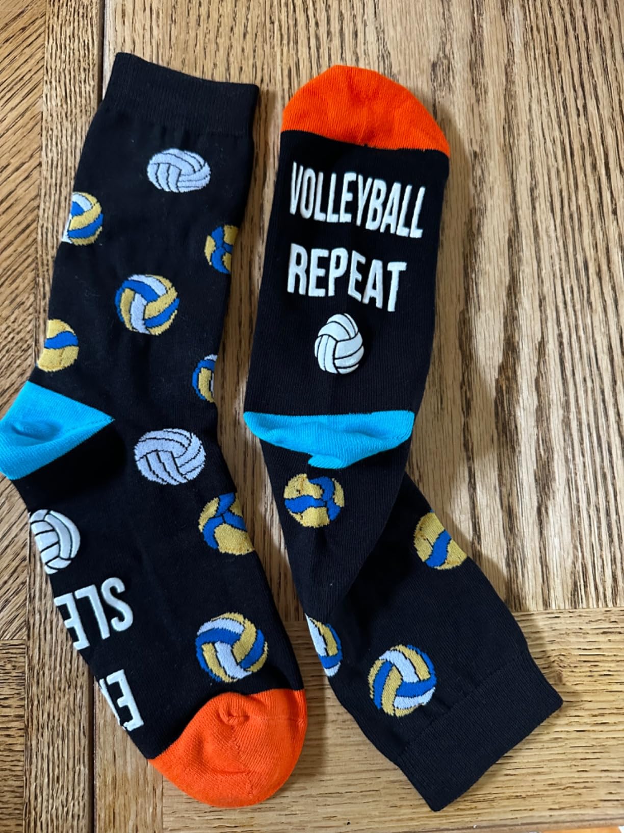 Zmart Gifts for Sports Lovers - Running Yoga Dance Skater Fishing Gifts, Funny Socks customer photo 1