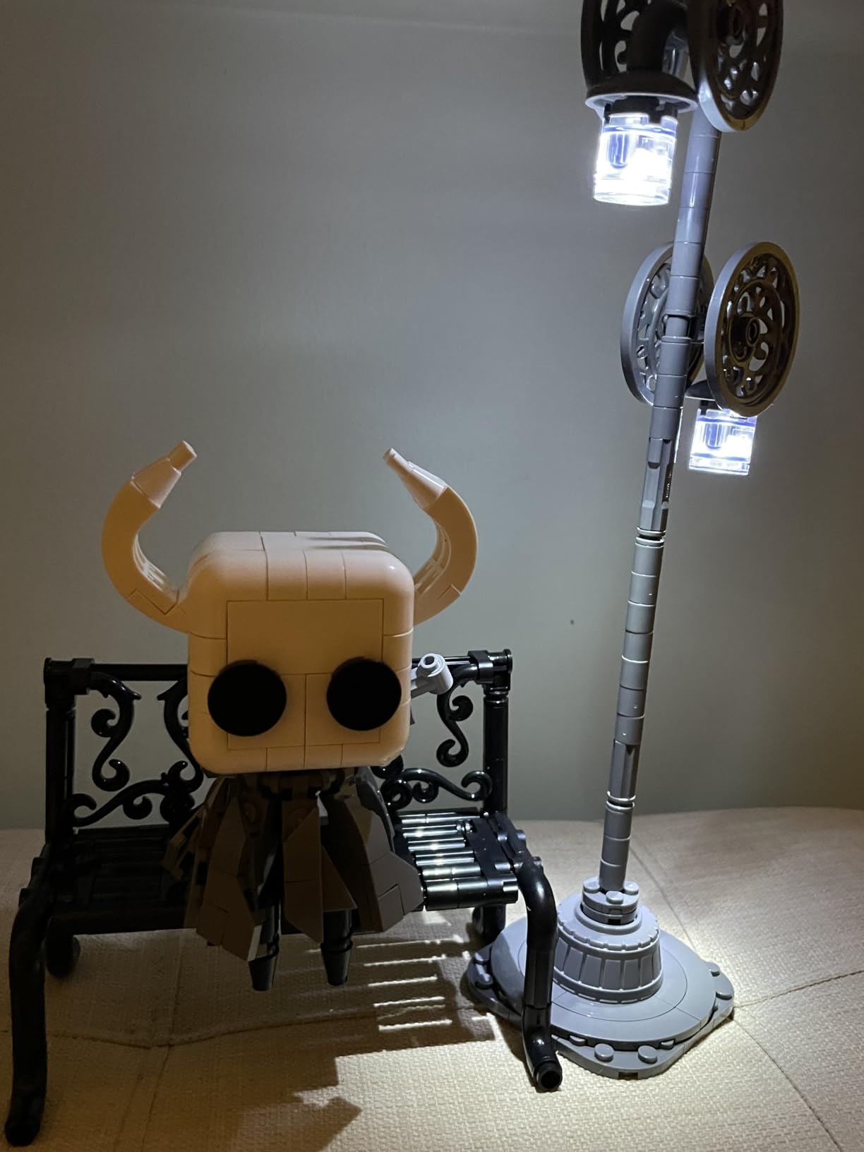 BrickTribe Knight Figure Building Toys, Popular Game Knight Merch Building Set with Light, Birthday for Adult and Kids, Compatible with Lego, 370 PCS customer photo 2