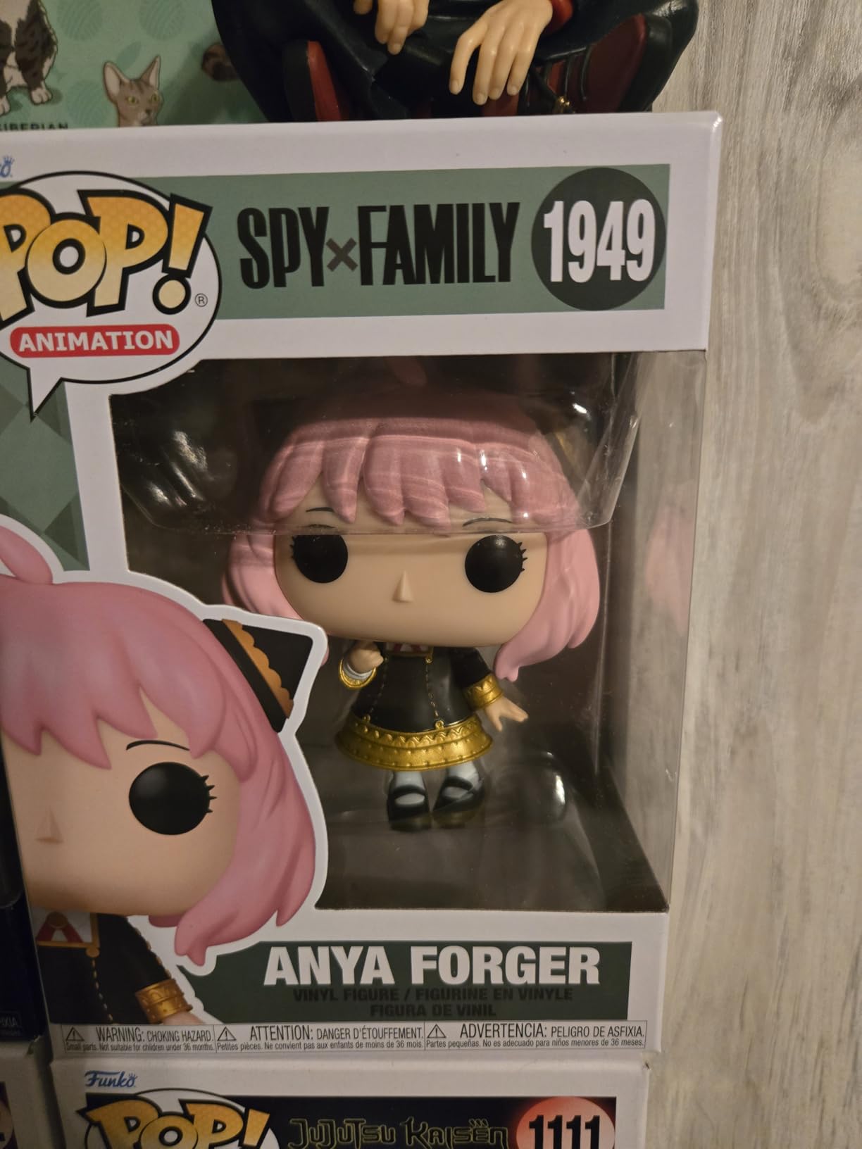 Funko POP! Animation: Spy X Family - Anya Forger | Official Anime Merch - Collectable Vinyl Figurine for Shelf Display - Birthday Gift Idea for Fans and Collectors customer photo 1
