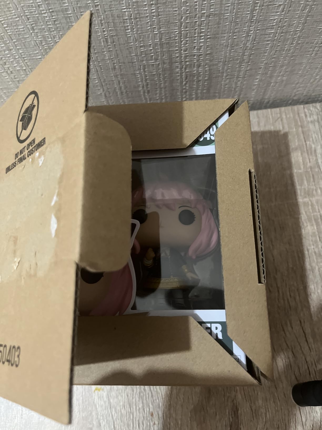 Funko POP! Animation: Spy X Family - Anya Forger | Official Anime Merch - Collectable Vinyl Figurine for Shelf Display - Birthday Gift Idea for Fans and Collectors customer photo 2