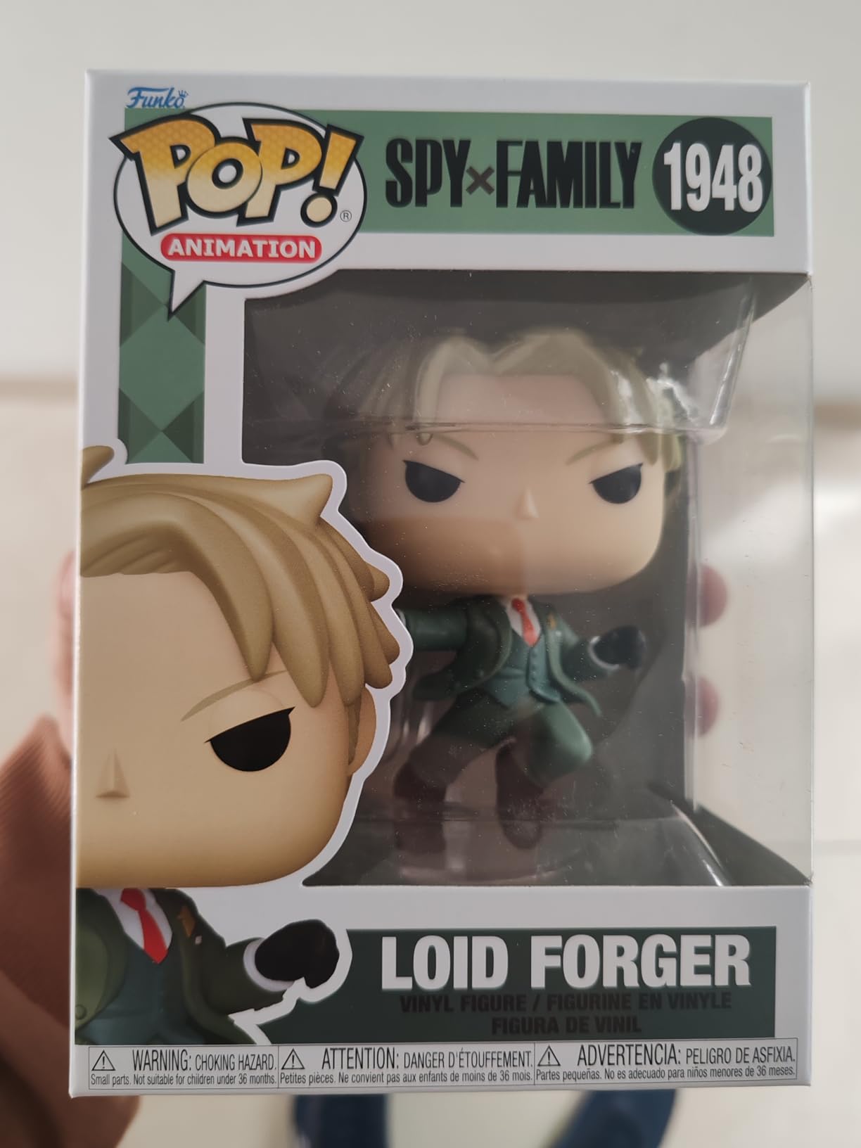 Funko POP! Animation: Spy x Family - Loid Forger | Official Anime Merch - Collectable Vinyl Figurine for Shelf Display - Birthday Gift Idea for Fans and Collectors customer photo 1