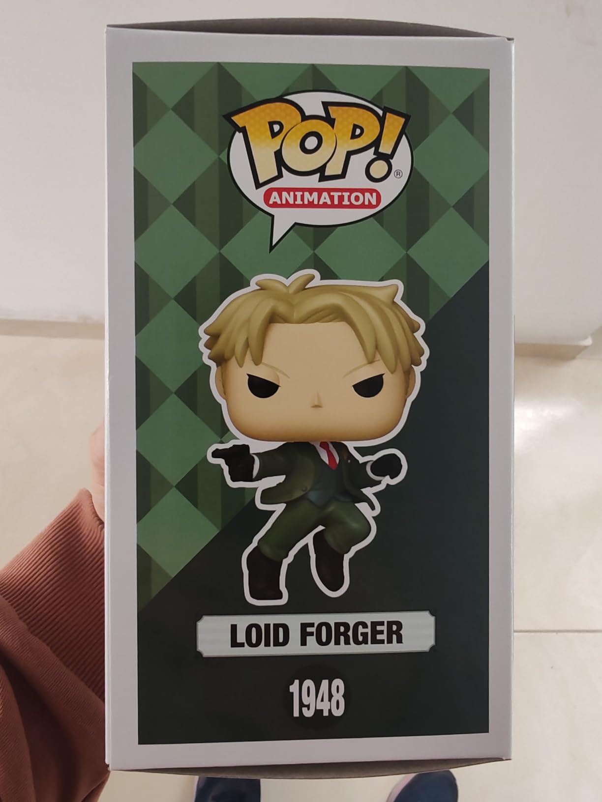 Funko POP! Animation: Spy x Family - Loid Forger | Official Anime Merch - Collectable Vinyl Figurine for Shelf Display - Birthday Gift Idea for Fans and Collectors customer photo 2