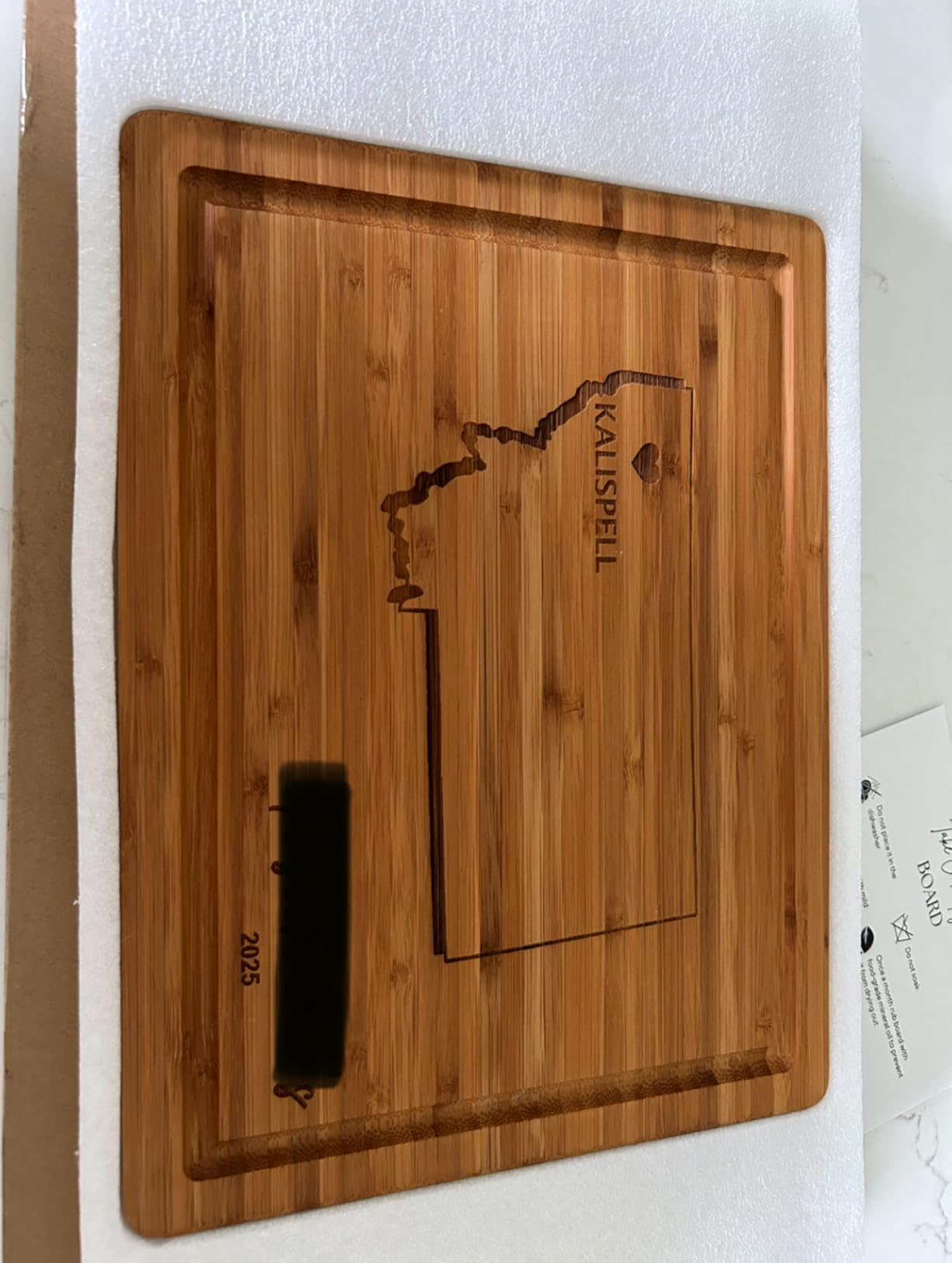 Texas Cutting Board Personalized, Texas Map House Warming Gift, State Cutting Board, Texas Themed Gifts for Home, Texas Kitchen Gifts customer photo 1