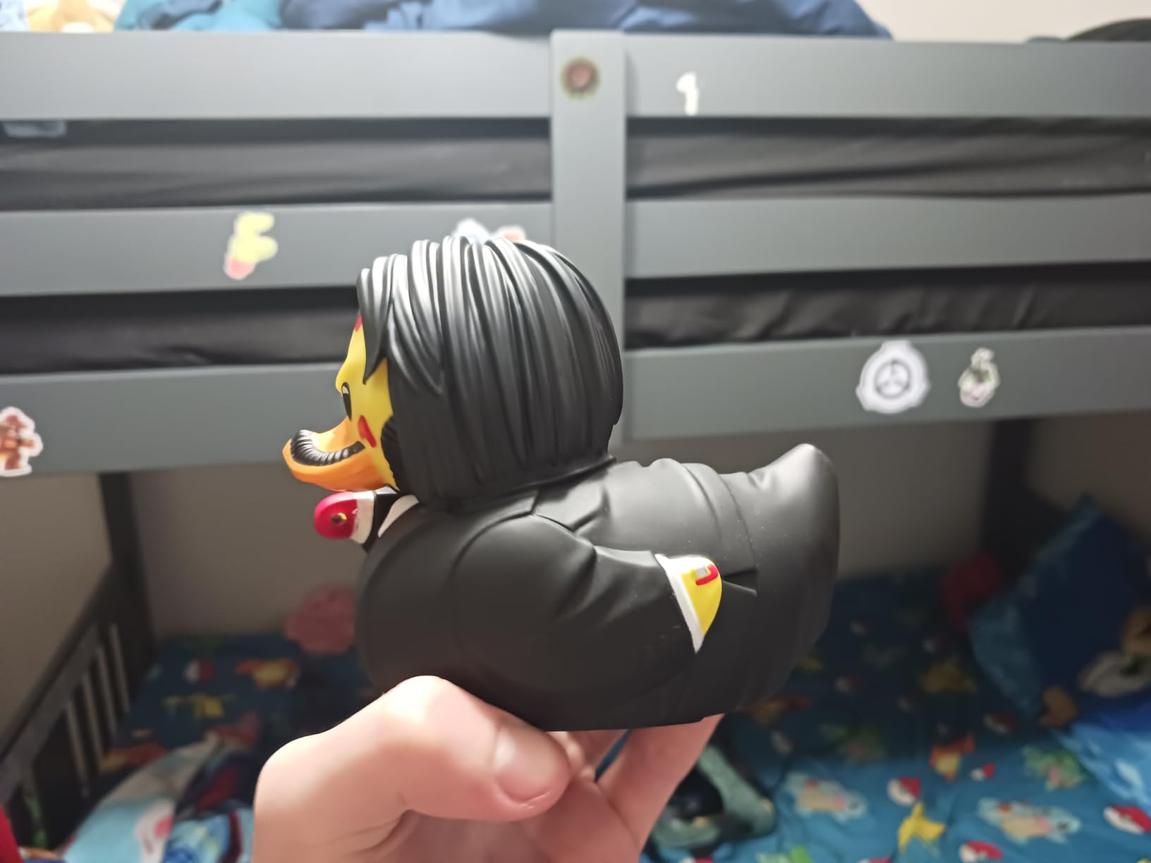 TUBBZ First Edition: John Wick Pencil Cosplaying Rubber Duck Vinyl Figure | Official John Wick Merchandise - Vinyl Figure with Bathtub Display, Movie Collectible, Novelty Gift customer photo 1