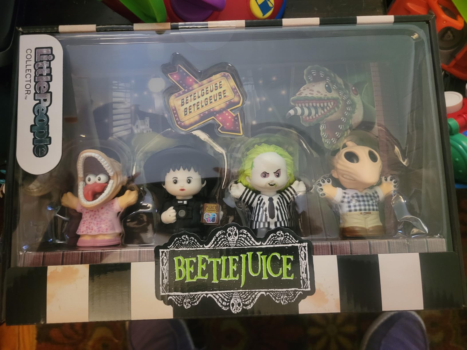 Little People Collector Beetlejuice Special Edition Set for Movie Fans, 4 Character Figures in a Display Package customer photo 1