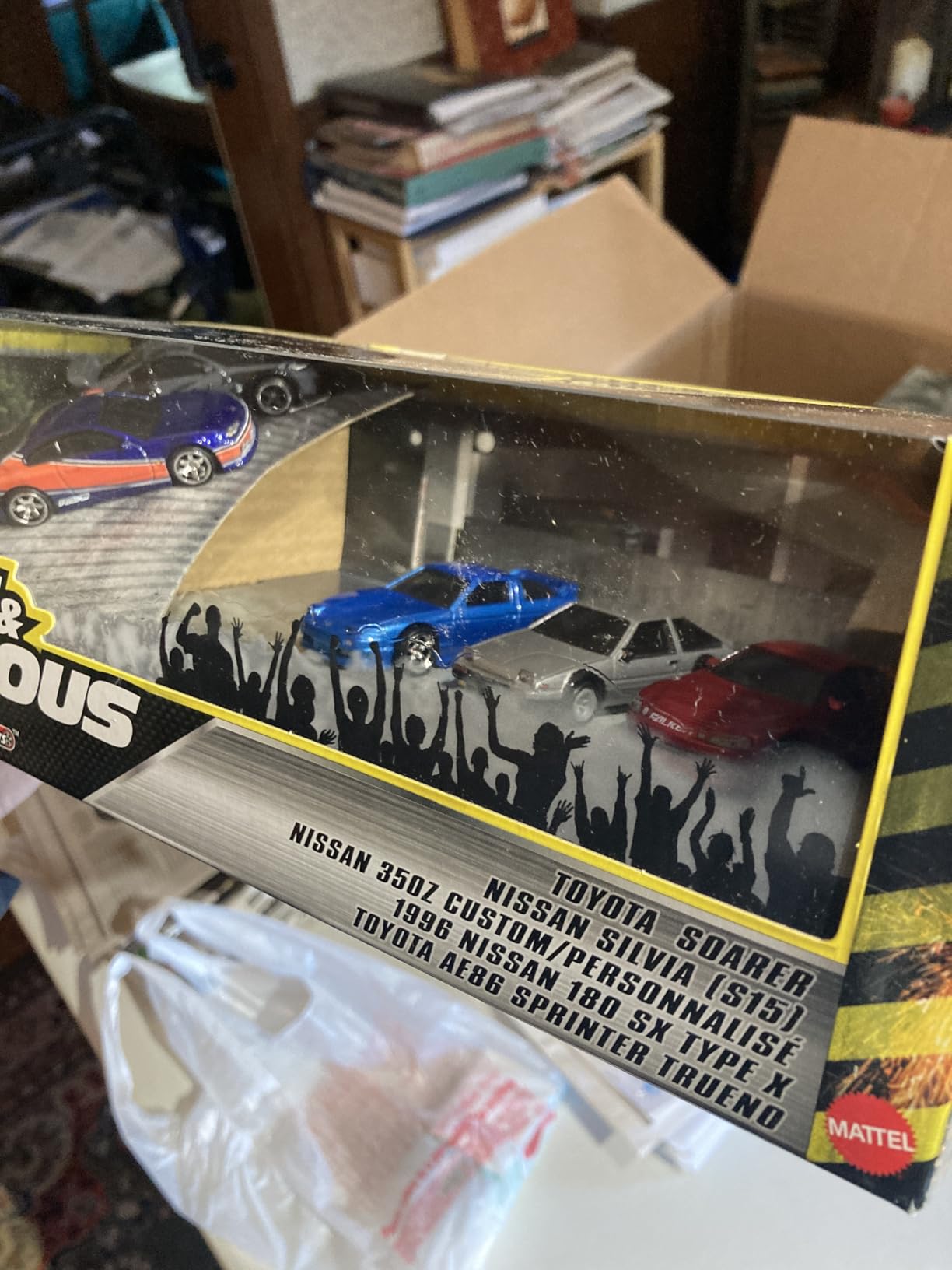 Hot Wheels Toy Cars, Premium Fast & Furious Tokyo Drift Bundle, 5 1:64 Scale Die-Cast Vehicles from the Fast Movie in Collectable Packaging customer photo 1