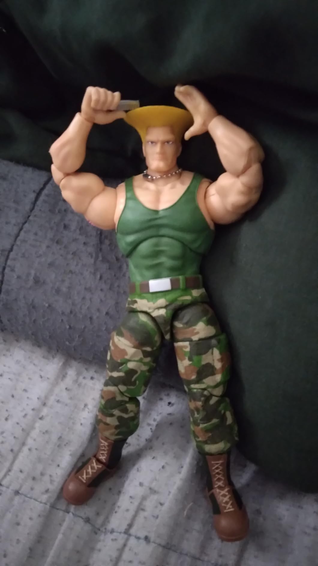 Jada Toys Street Fighter II Guile Action Figure 1:12 Scale, 6