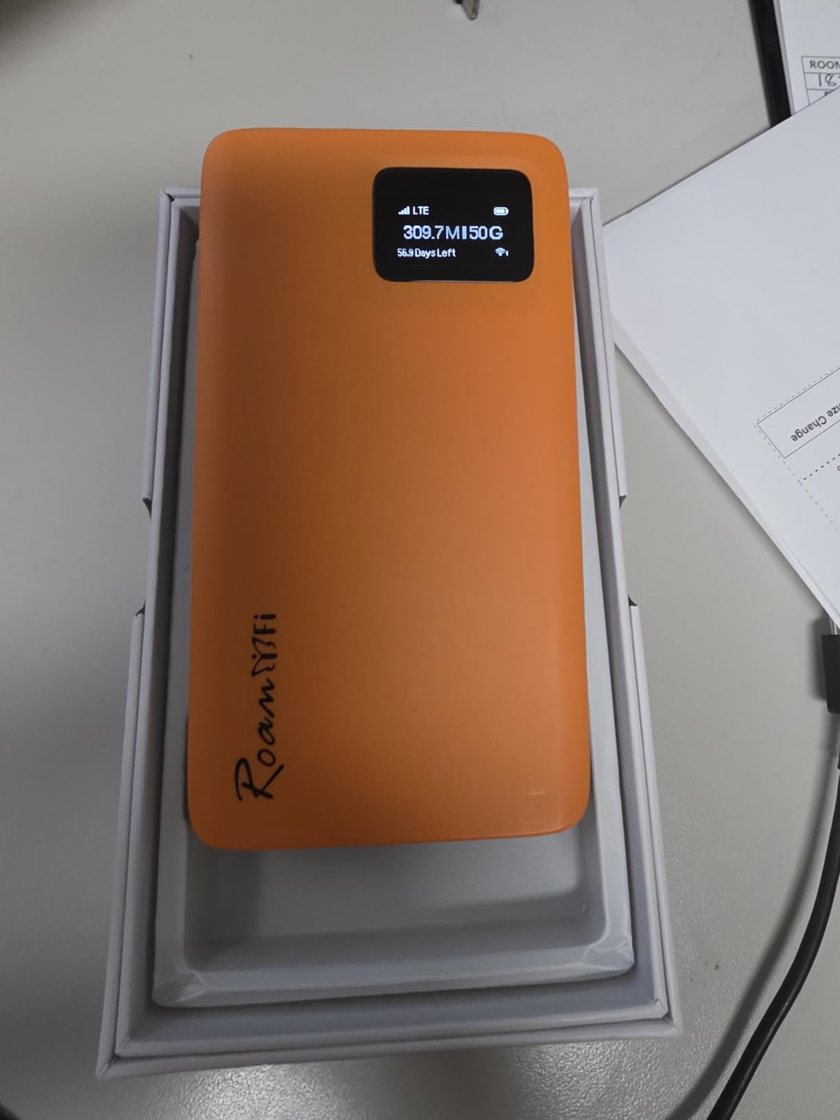 RoamWiFi Mobile Hotspot Pocket WiFi, Portable WiFi No SIM Card Needed, MiFi | 4G LTE, US 1GB Data 30 Day, 10 Devices, 170+ Countries, No Contract, International, Travel, Hotspot Device, Hot Spot, Global customer photo 1