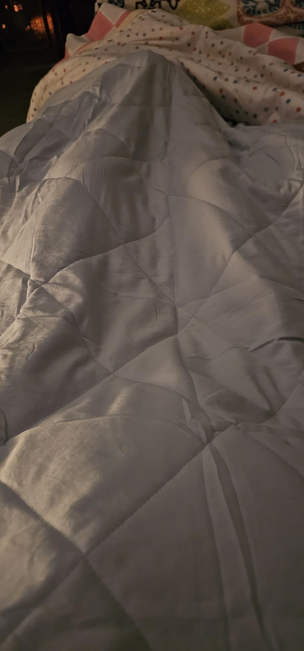 Cozy Bliss Cooling Blanket for Hot Sleepers Queen Size, Q-Max 0.45 Cooling Comfort, Cold Blankets for Night Sweats Sleeping, Ultra-Cool Lightweight Breathable Blanket for Bed, Glacial Grey customer photo 1