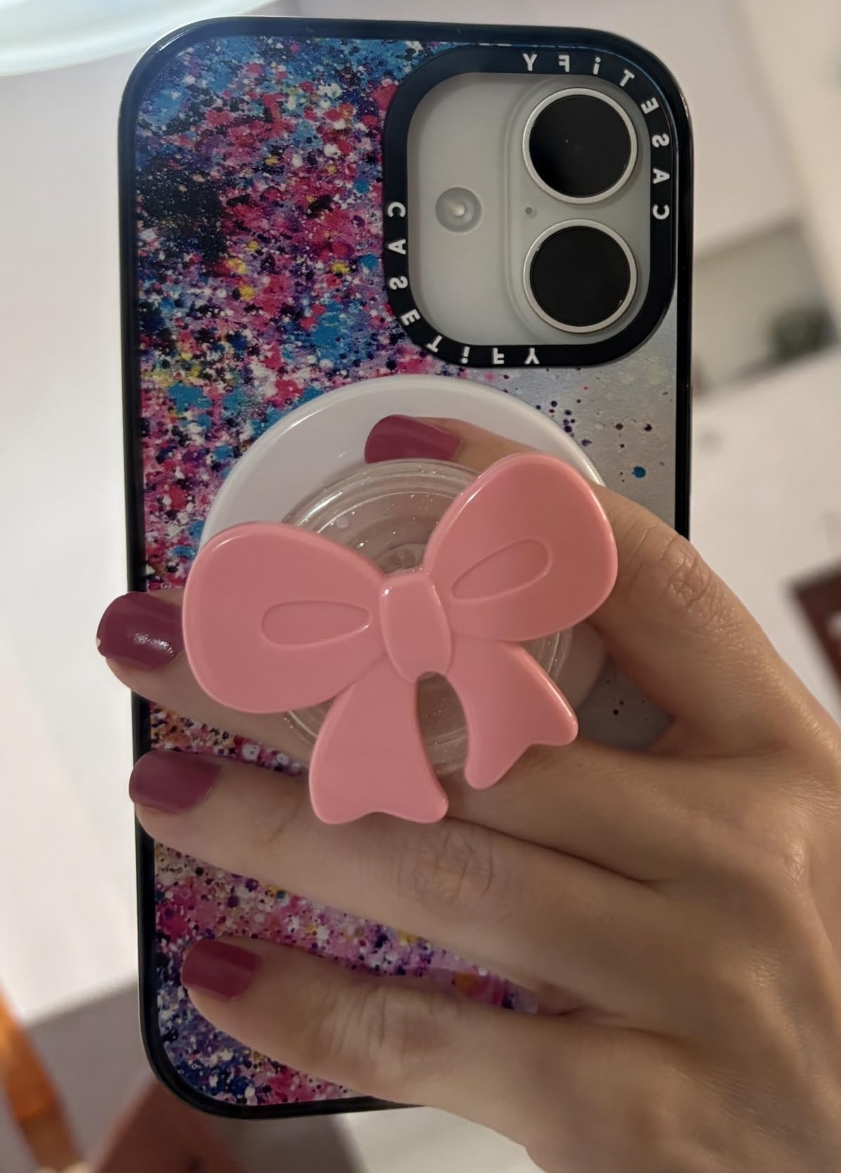 CASETiFY for iPhone 16 Pro Max Case - Impact MagSafe, 8.2 ft Military Grade Drop Protection, Koi Fish Japanese Tattoo Style Transparent Pattern customer photo 1