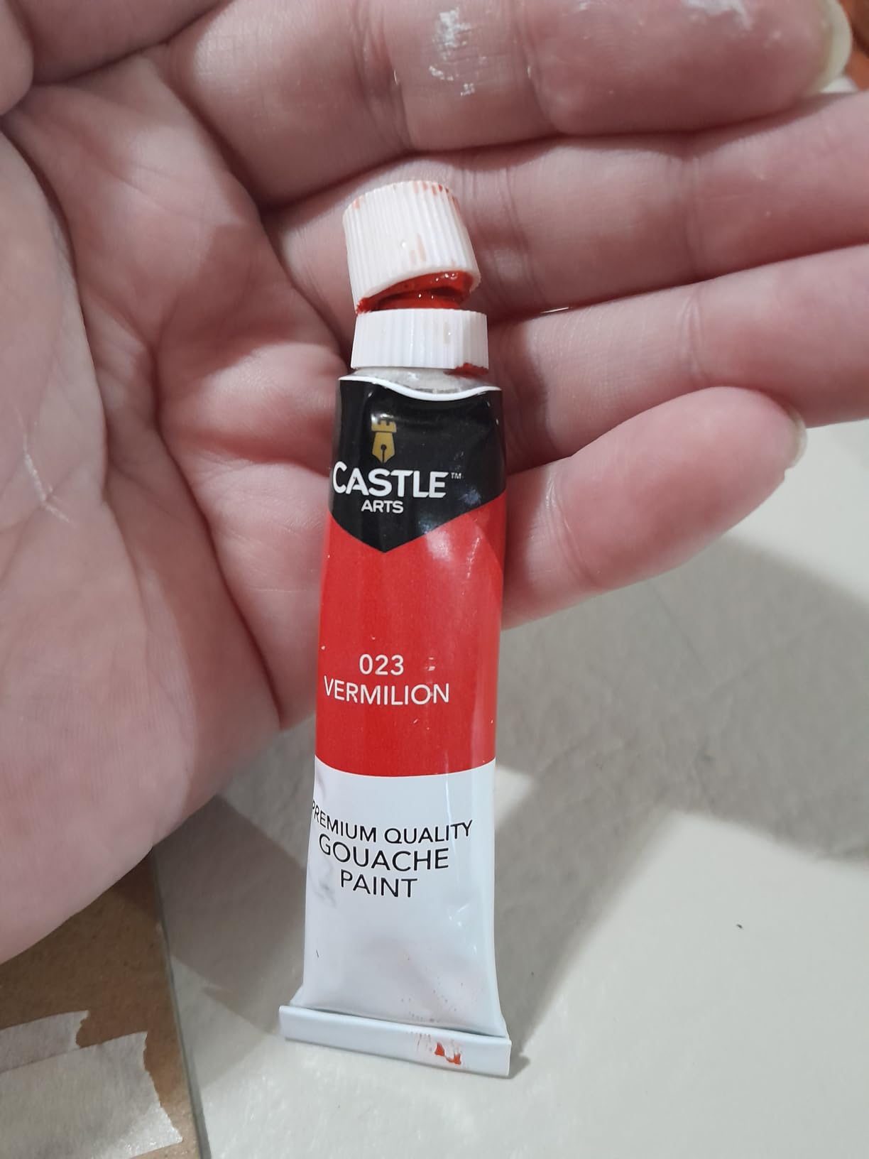 Castle Art Supplies 24 Piece Gouache Paint Set for Adults - New Formula customer photo 2
