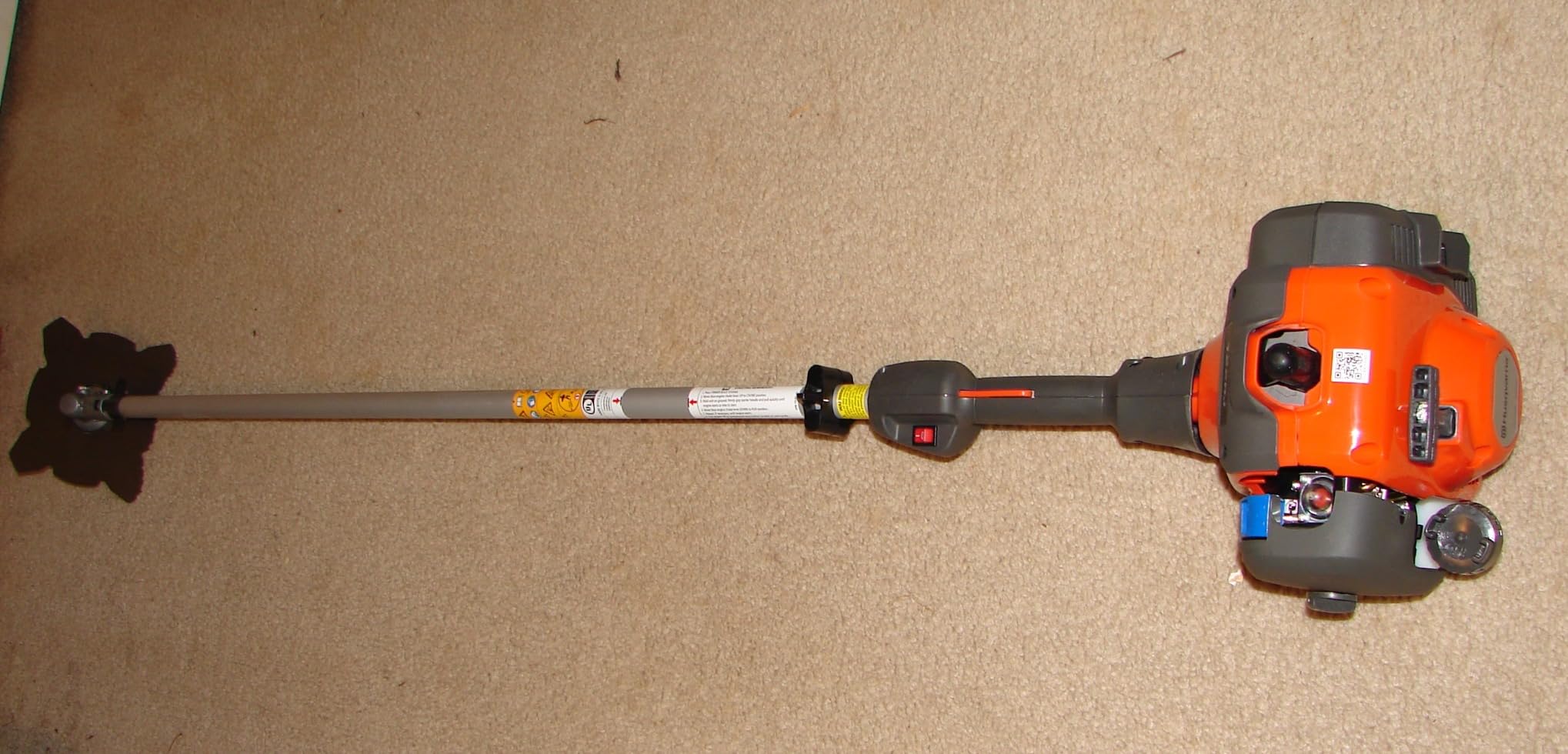 Husqvarna 122RJ Multi-Purpose Gas Brush Cutter with String Trimmer Head customer photo 1