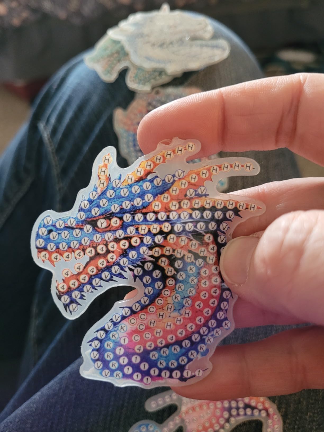 Keluna Diamond Art Horse Keychains - 12 Pcs Diamond Painting Keychains Kits, Western Cowboy Watercolor Flower Horse, DIY Key Chain Crafts Art Kits for Adult customer photo 1