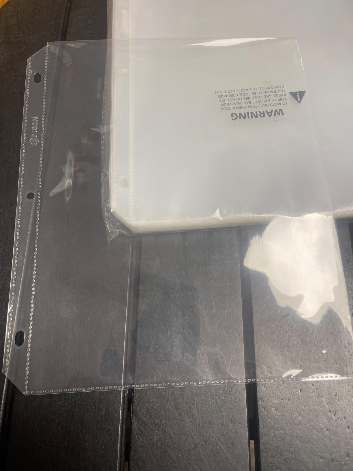Super Heavyweight Sheet Protectors for 3 Ring Binders - 3-Hole Letter Size Clear Plastic Heavy Duty Sleeves, Archival Safe, Durable Page Protectors for Documents, 8.5x11 Inch (100 Pack) customer photo 1