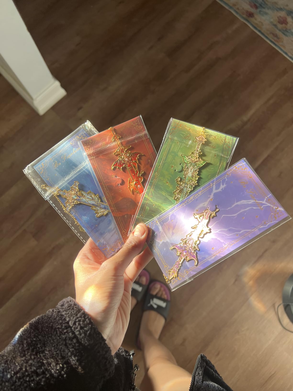 4pcs Metal Bookmarks, Butterfly Flower Theme Pretty Book Marks for Reading Women, Cute Book Markers for Writers, Kids, Teens, Men Readers, Reading Accessories Gifts for Book Lovers customer photo 1