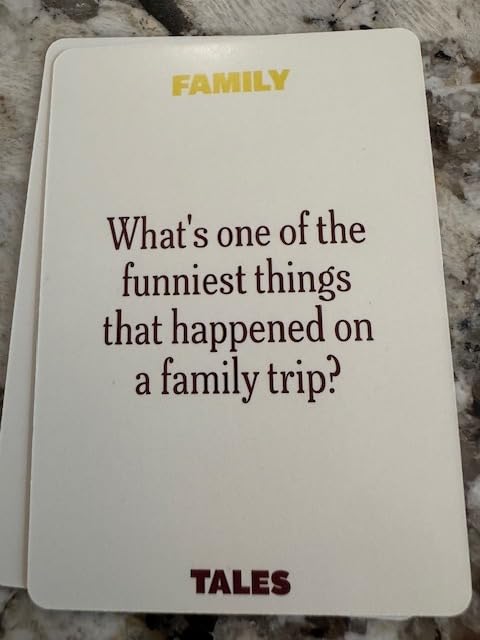 TALES 150 Conversation Cards, Family Edition, Create Meaningful Connections customer photo 2