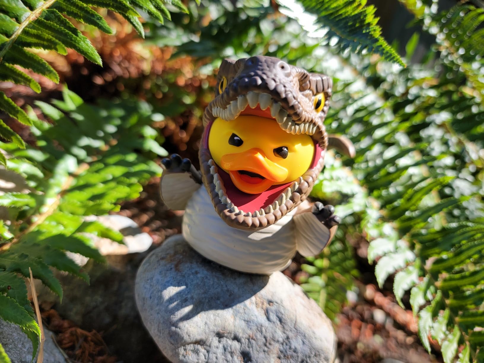 TUBBZ: Jurassic World - Velociraptor Mini Rubber Duck Collectible Toy 2