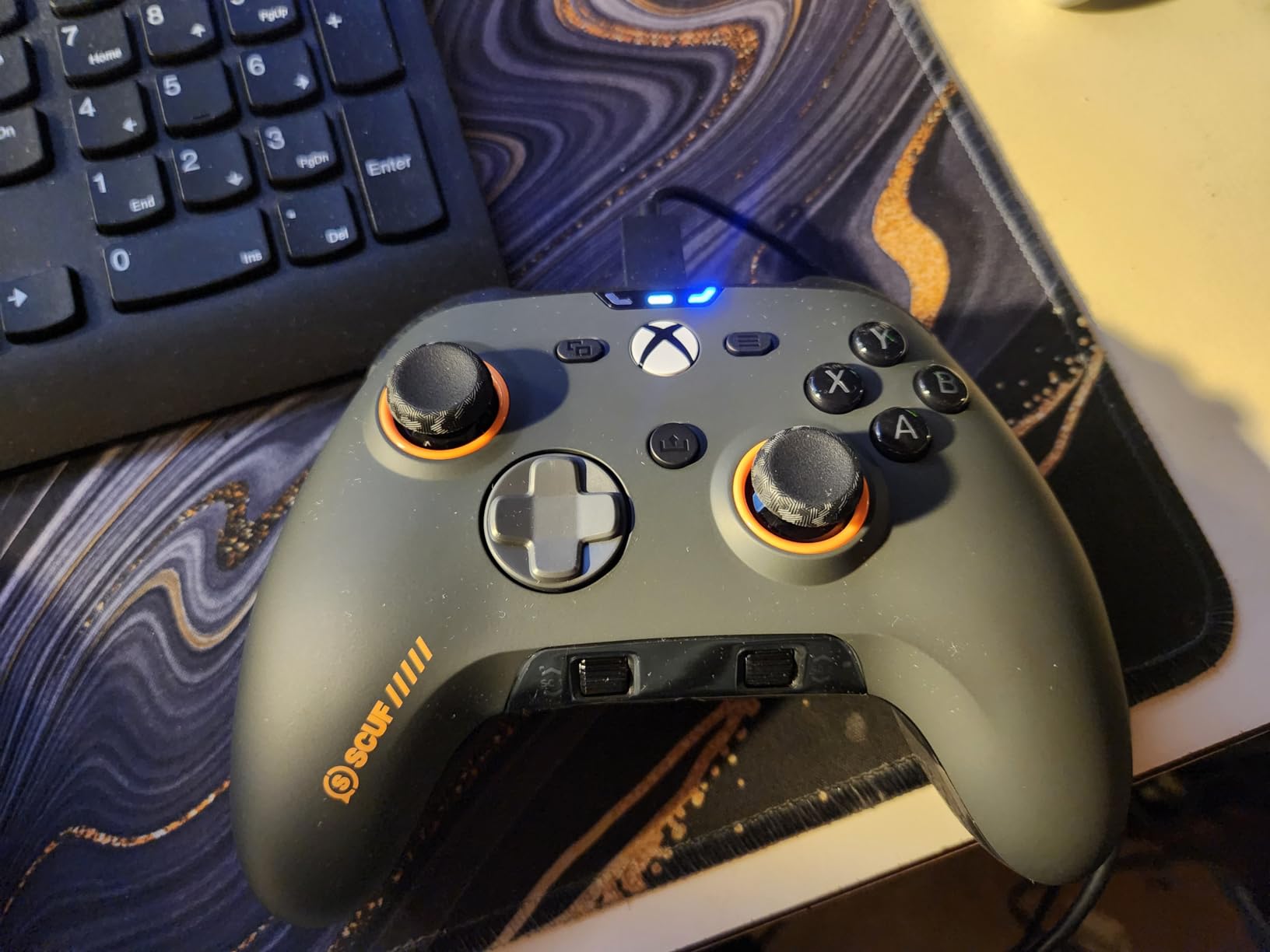 SCUF VALOR PRO Wired Performance Xbox Controller – Customizable Back Paddles, Instant Triggers, Hall Effect Thumbsticks, Audio Controls, Xbox Series X|S, Xbox One, Windows PC – Black customer photo 2