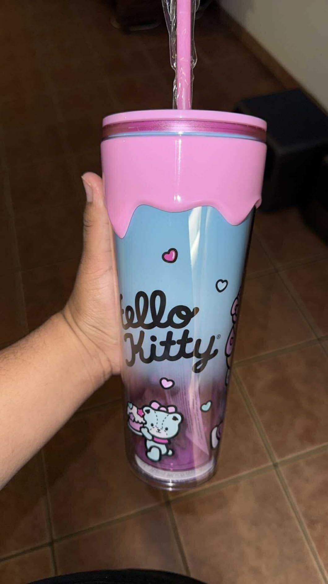 Silver Buffalo DreamWorks Shrek, Plastic Drip Tumbler, 26oz customer photo 2