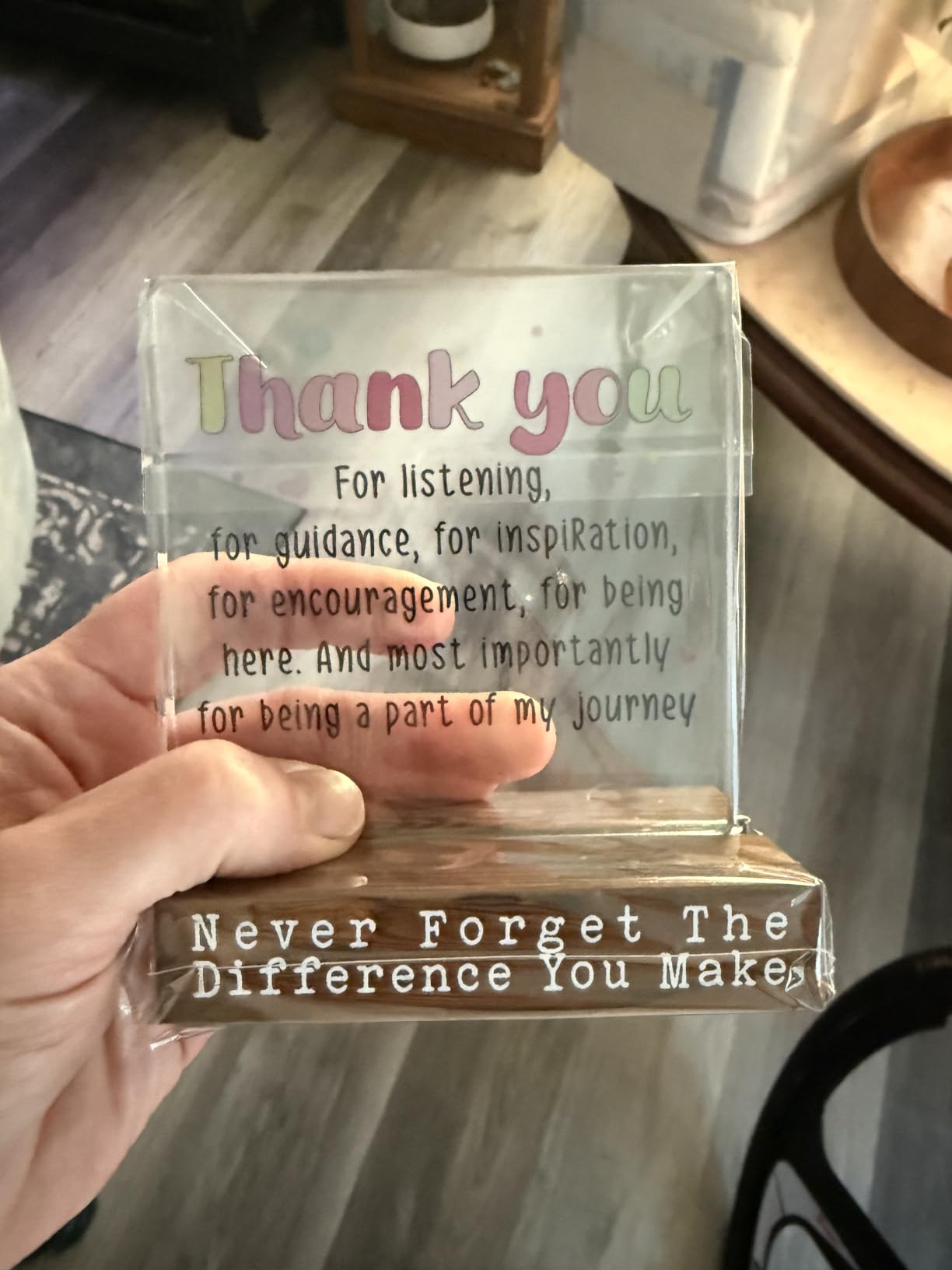 New Rheumatologist Gifts for Rheumatologist, Graduation Gifts for Rheumatologist, Congratulations Gift for Rheumatologist, Modern Acrylic Desk Plaque customer photo 1