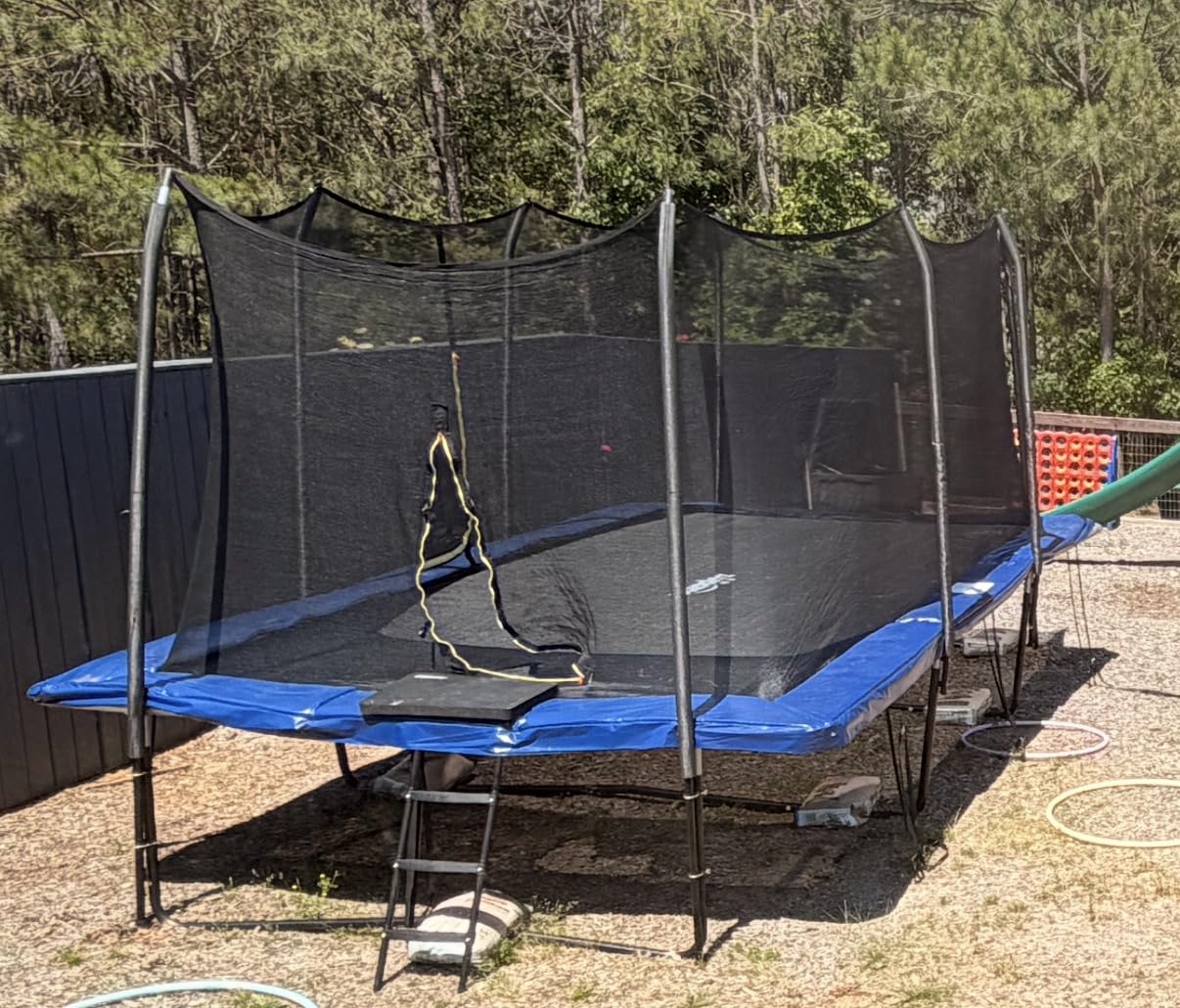 Zupapa Rectangular Trampoline 10x17FT 9x15FT 8x14FT, 1800LBS Weight Capacity Outdoor Large Gymnastics Trampoline, Heavy‑Duty Square Tumbling Trampoline for Family Backyard Exercise customer photo 2