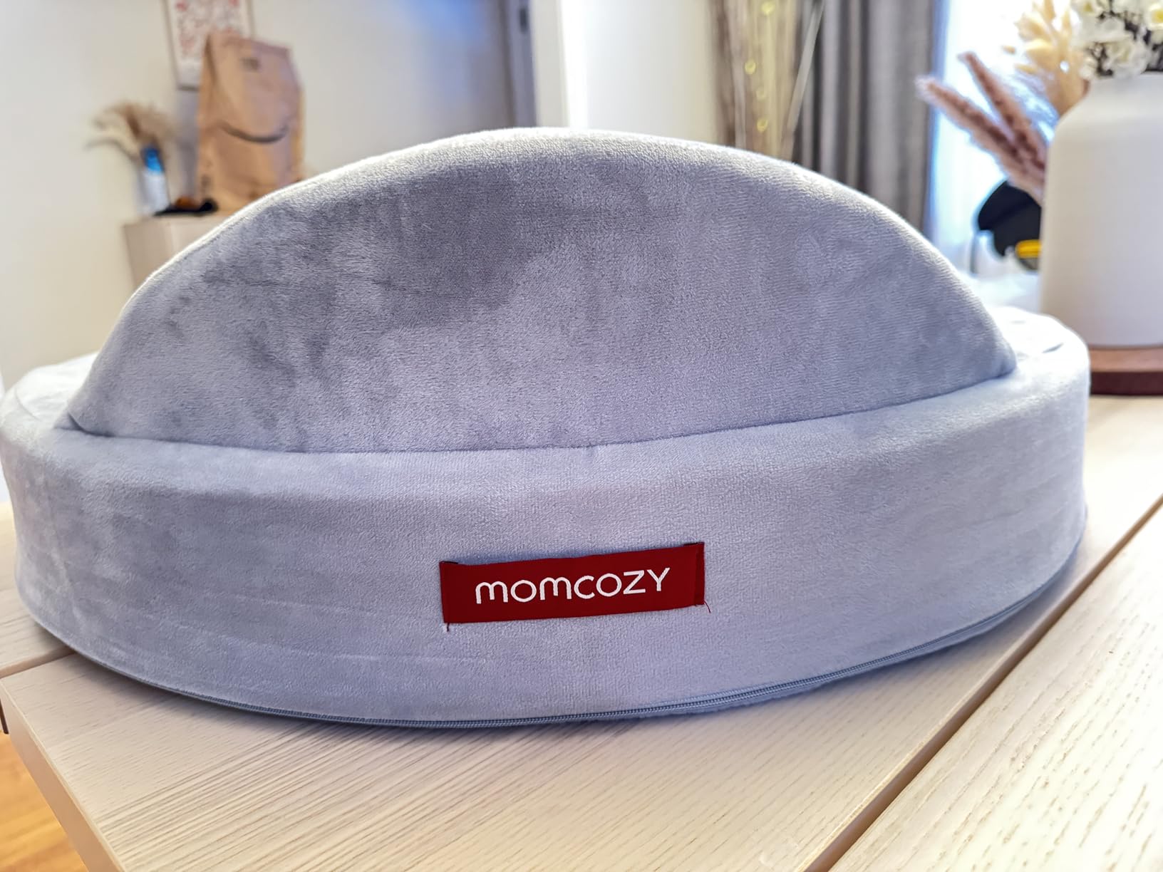 Momcozy Cozylite Nursing Pillow for Breastfeeding - Supportive Memory Foam customer photo 2