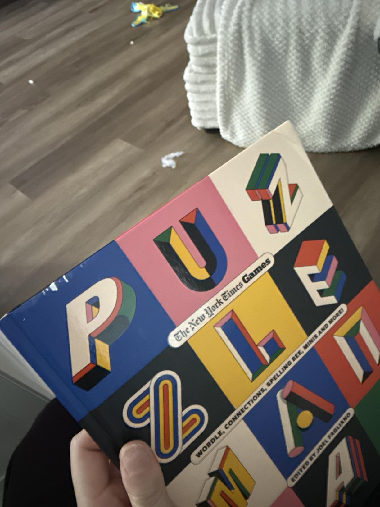 Puzzle Mania!: Wordle, Connections, Spelling Bee, Minis and More! (New York Times Games Books) customer photo 1