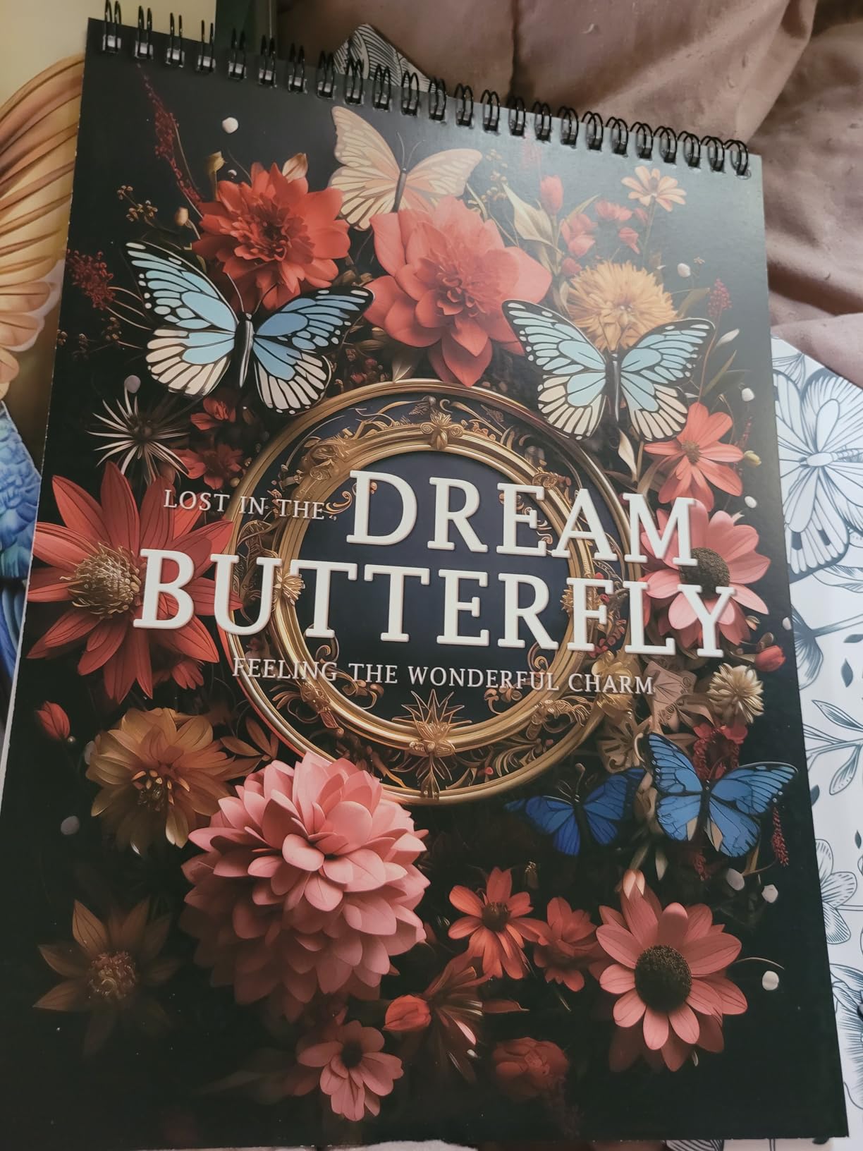 3Pcs Adult Coloring Book for Women Relaxation with 36 Dual Tip Color Marker | 36 Colors Markers with Spiral Bound Coloring Books for Adult, Anxiety Relief Mindfulness Gifts (Ocean & Bird & Butterfly) customer photo 1