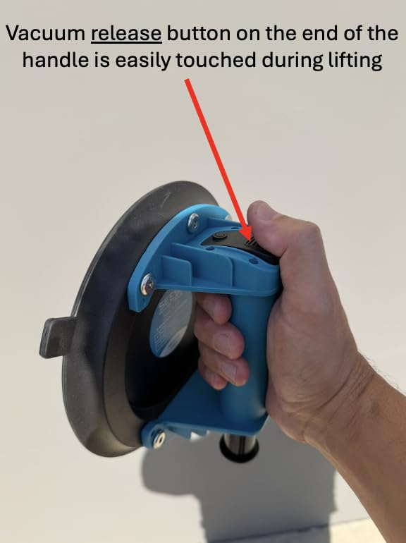 SEESII Suction Cups for Glass Lifting: 8