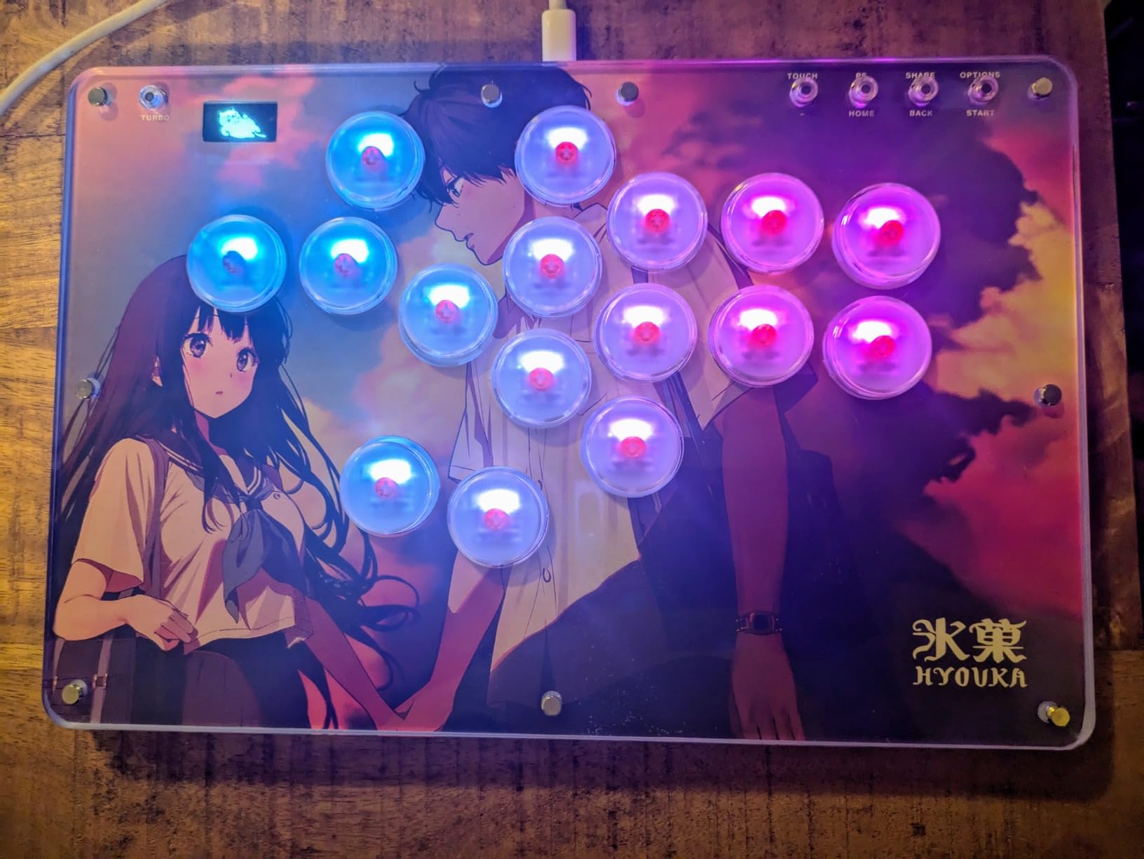 Haute42 T16 Pro Leverless Arcade Stick, Hot-Swap 16-Key Controller (Black) customer photo 2