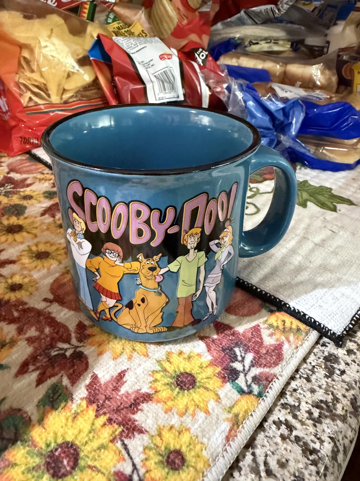 Silver Buffalo Saved by the Bell Party Strings, Ceramic Camper Mug, 20oz customer photo 2