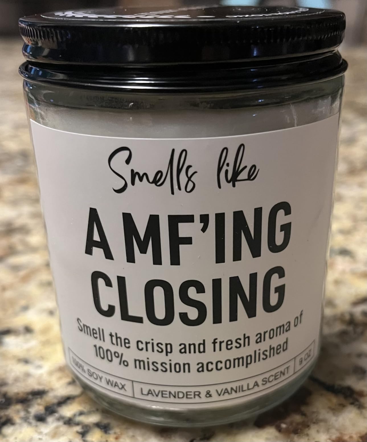 Scented Candle, Funny Realtor Gifts for Women, Men, Clients, Real Estate Agent Supplies, Appreciation, Thank You, Mothers Day, Gifts for Realtors at Closing, Real Estate Broker, Salesperson customer photo 1