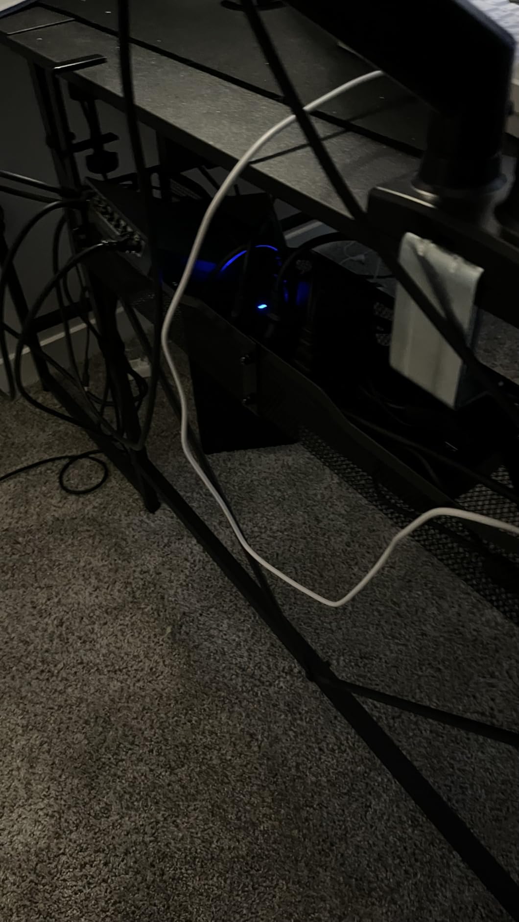 Cable Management, 25'' Cable Management Under Desk, Cable Tray customer photo 1