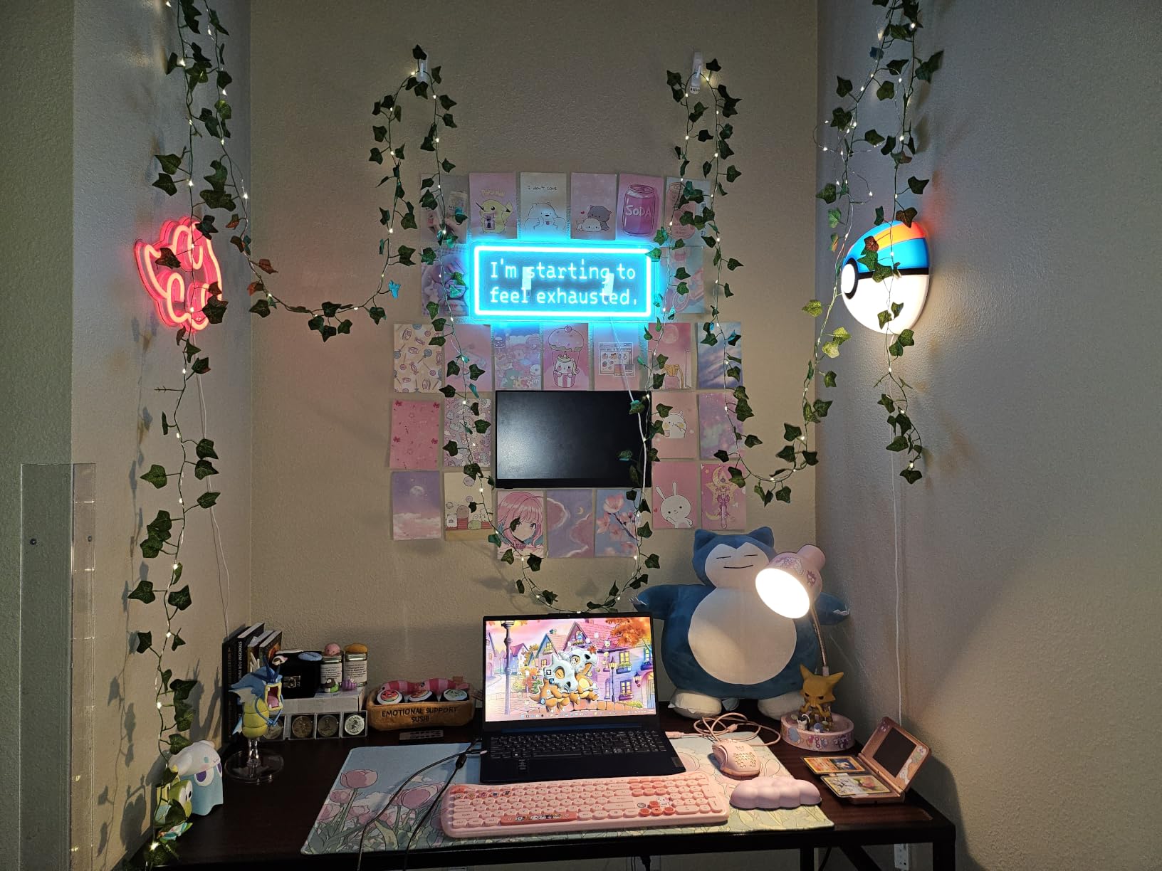 I'm Starting To Feel Exhausted Neon Sign, Stardrew Led Light customer photo 2