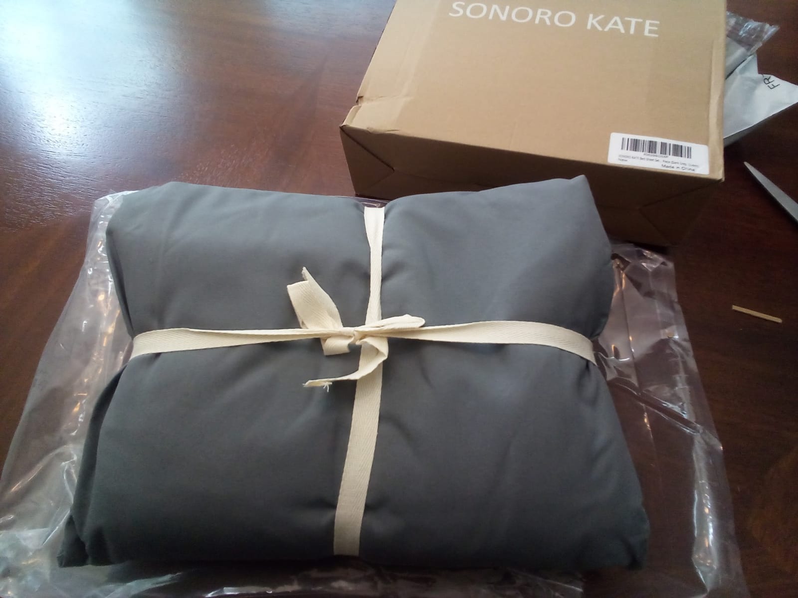 SONORO KATE 100% Viscose Derived from Bamboo_Sheets Queen Size,4PC customer photo 2