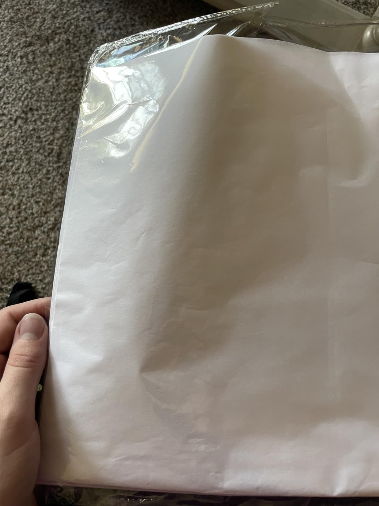 30 Sheets 20 x 30 Inch Acid Free Tissue Paper for Storage White Archival Tissue Wrapping Paper Sheets Bulk Large Protecting Clothing Gifts Bags Packaging customer photo 2